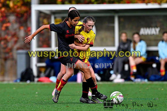 20251025-104334A Millwall Lionesses U14 v Watford FC Womens Academy U14