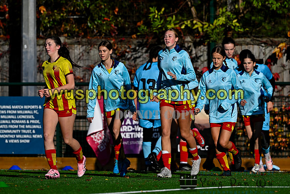 20251025-100943 Millwall Lionesses U14 v Watford FC Womens Academy U14