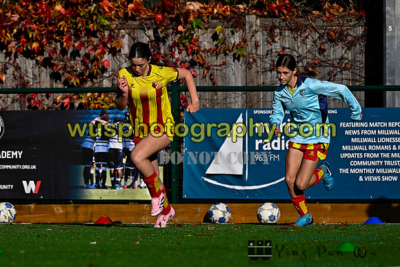 20251025-101048 Millwall Lionesses U14 v Watford FC Womens Academy U14