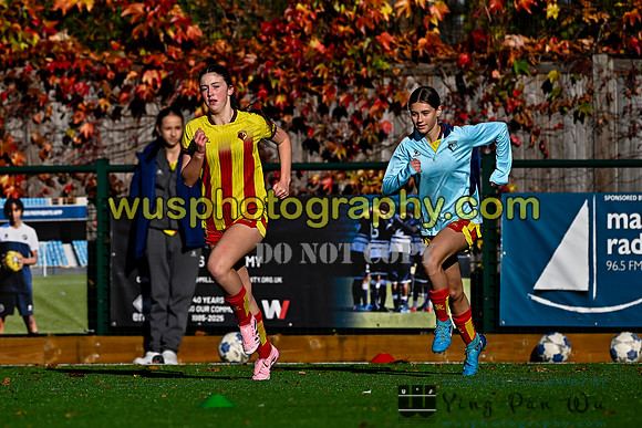 20251025-101049 Millwall Lionesses U14 v Watford FC Womens Academy U14