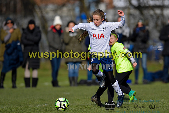 20180224-105717C Tottenham Hotspur Girls U10 v Gidea Park Rangers FC Girls U10