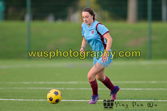 20221022-152955A West Ham United Performance Girls U15 v PLYR Baypoint CF Girls U15