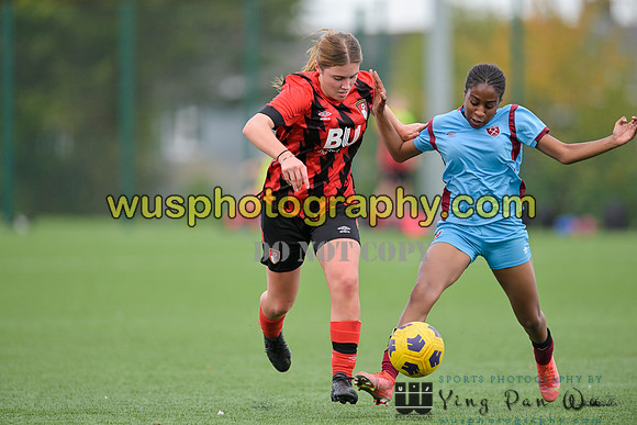 20221022-144504D West Ham United Performance Girls U16 v AFC Bournemouth Girls U16