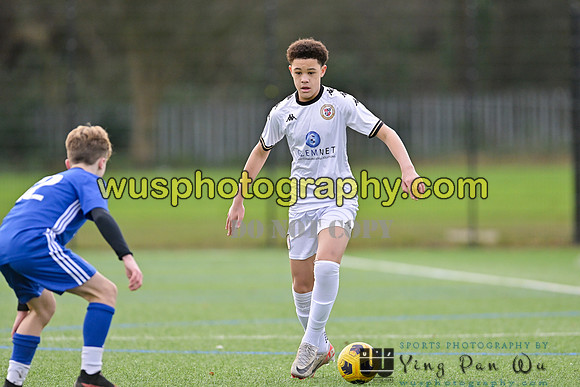20240120-125750A-2 Welling United Academy Boys U14 v Bromley FC Academy Boys U14
