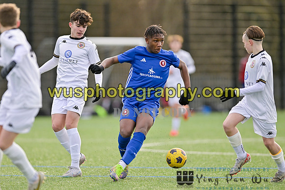 20240120-124503A Welling United Academy Boys U14 v Bromley FC Academy Boys U14