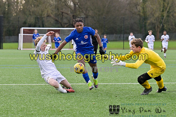 20240120-123213A Welling United Academy Boys U14 v Bromley FC Academy Boys U14