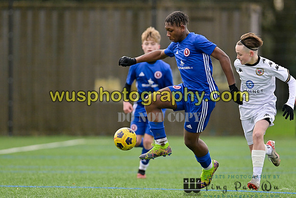 20240120-121648C Welling United Academy Boys U14 v Bromley FC Academy Boys U14