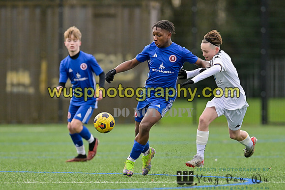 20240120-121648A Welling United Academy Boys U14 v Bromley FC Academy Boys U14