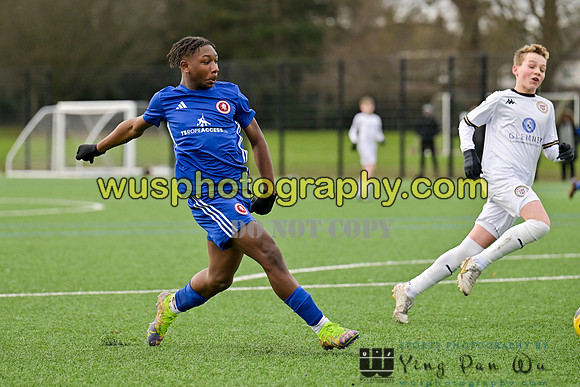 20240120-121552A Welling United Academy Boys U14 v Bromley FC Academy Boys U14