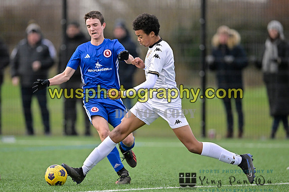 20240120-121415A Welling United Academy Boys U14 v Bromley FC Academy Boys U14