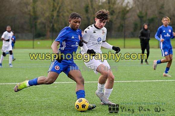 20240120-121439 Welling United Academy Boys U14 v Bromley FC Academy Boys U14