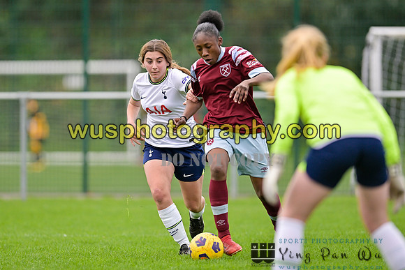 20221119-111831C Tottenham Hotspur Women FC Academy U15 v West Ham United Academy Girls U15