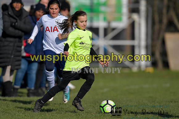 20180224-113207A Tottenham Hotspur Girls U10 v Gidea Park Rangers FC Girls U10