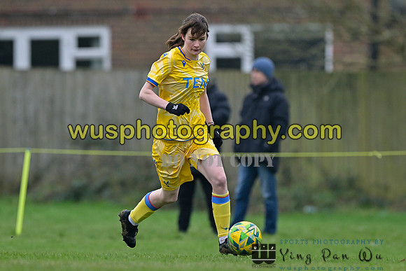 20250118-122748A Haywards Heath Town Youth FC Girls U18 v Crystal Palace FC Academy Girls U16
