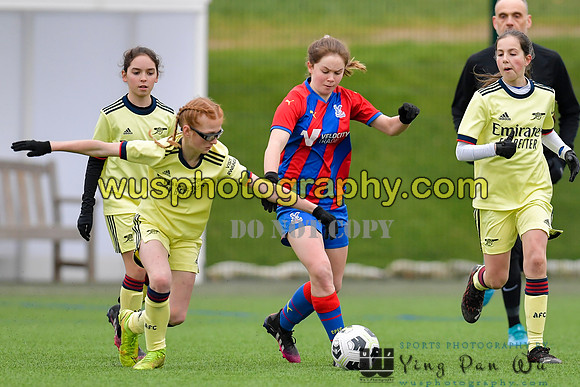 20220122-142914A Crystal Palace FC Girls U12 v Arsenal FC Girls U12