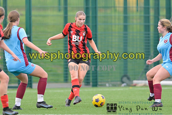20221022-142347 West Ham United Performance Girls U16 v AFC Bournemouth Girls U16