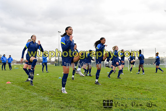 20211208-133739 Tottenham Hotspur Women FC WSL Academy U21 v West Ham United Women FC WSL Academy U21