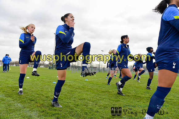 20211208-133800 Tottenham Hotspur Women FC WSL Academy U21 v West Ham United Women FC WSL Academy U21