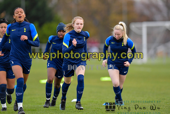 20211208-133153 Tottenham Hotspur Women FC WSL Academy U21 v West Ham United Women FC WSL Academy U21