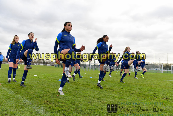 20211208-133758 Tottenham Hotspur Women FC WSL Academy U21 v West Ham United Women FC WSL Academy U21