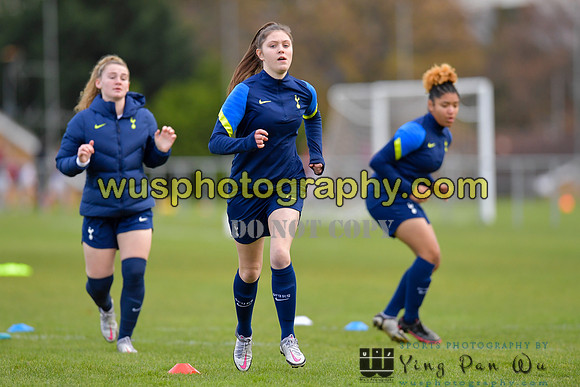 20211208-133313 Tottenham Hotspur Women FC WSL Academy U21 v West Ham United Women FC WSL Academy U21