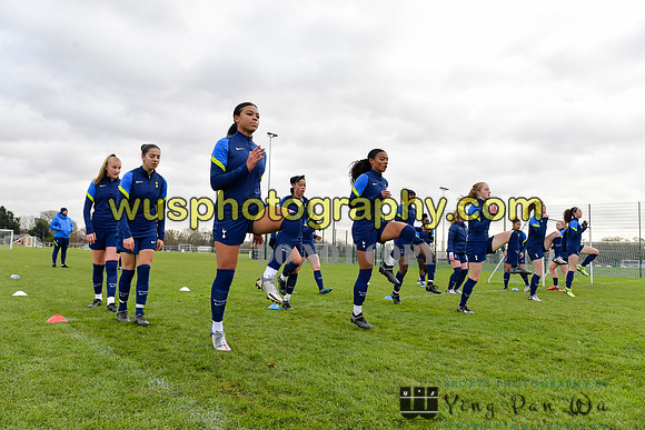 20211208-133757 Tottenham Hotspur Women FC WSL Academy U21 v West Ham United Women FC WSL Academy U21