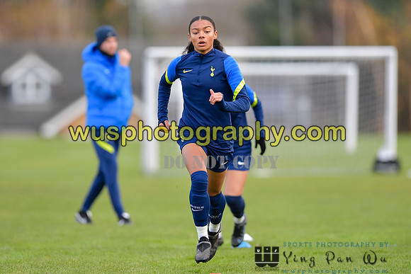 20211208-133226 Tottenham Hotspur Women FC WSL Academy U21 v West Ham United Women FC WSL Academy U21
