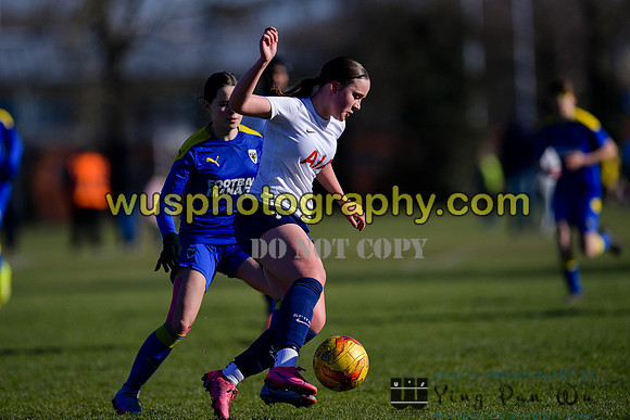 20220227-101443A AFC Wimbledon Girls U16 v Tottenham Hotspur Women FC JTP U16
