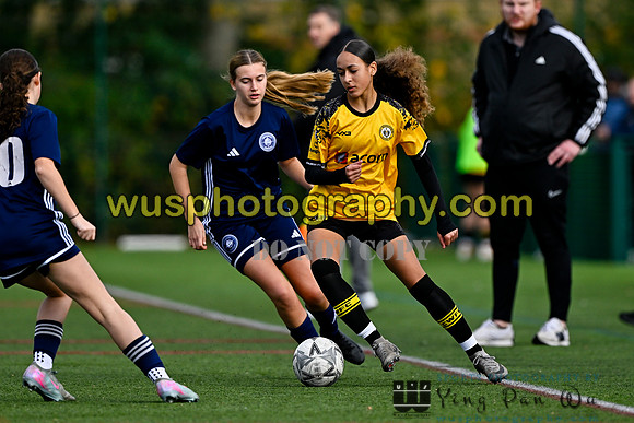 20251108-130304 AFC Greenwich Borough Academy Girls U16 v Cray Wanderers FC U16 Warriors