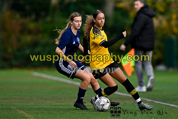 20251108-130303 AFC Greenwich Borough Academy Girls U16 v Cray Wanderers FC U16 Warriors
