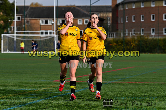 20251108-130820A AFC Greenwich Borough Academy Girls U16 v Cray Wanderers FC U16 Warriors