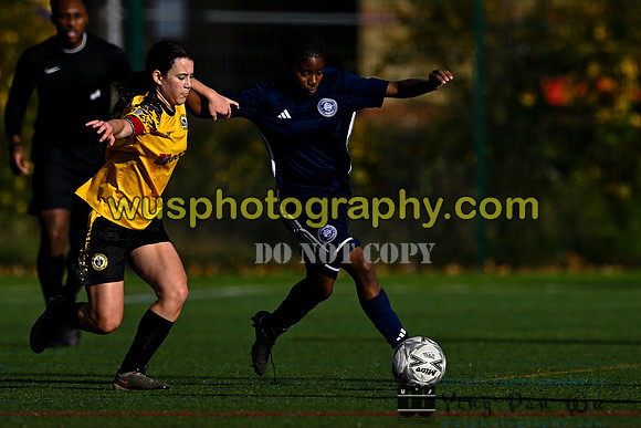 20251108-131134A AFC Greenwich Borough Academy Girls U16 v Cray Wanderers FC U16 Warriors