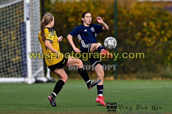20251108-130106 AFC Greenwich Borough Academy Girls U16 v Cray Wanderers FC U16 Warriors