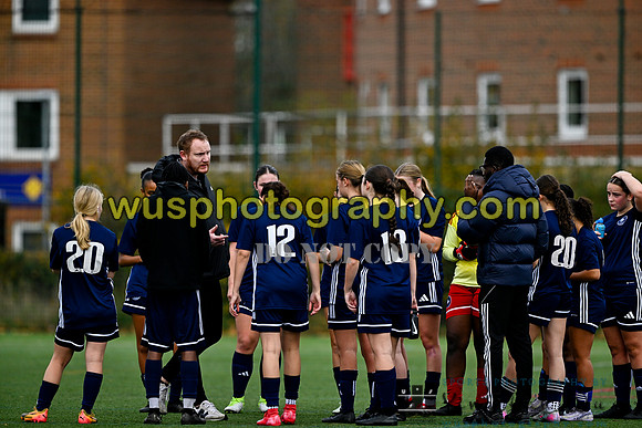 20251108-125721 AFC Greenwich Borough Academy Girls U16 v Cray Wanderers FC U16 Warriors