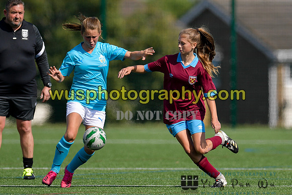 20210911-141237 West Ham United Girls U14 v South Gloucestershire JPL RTC U14