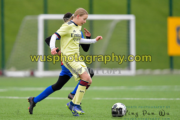 20220122-145552 Crystal Palace FC Girls U12 v Arsenal FC Girls U12