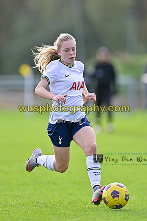 20221119-105456A Tottenham Hotspur Women FC Academy U15 v West Ham United Academy Girls U15