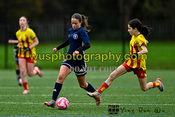 20251122-143318B AFC Greenwich Borough Academy Girls U14 v Watford FC Womens Academy U14