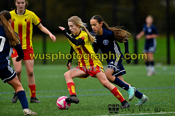 20251122-143803A AFC Greenwich Borough Academy Girls U14 v Watford FC Womens Academy U14