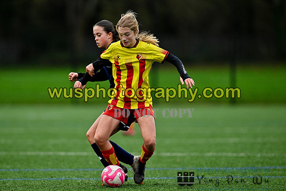 20251122-144027A AFC Greenwich Borough Academy Girls U14 v Watford FC Womens Academy U14