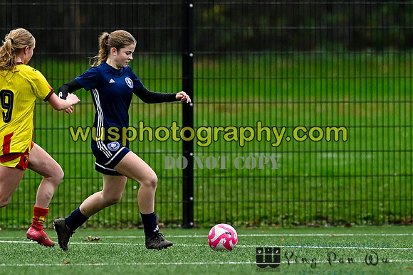 20251122-142925A AFC Greenwich Borough Academy Girls U14 v Watford FC Womens Academy U14