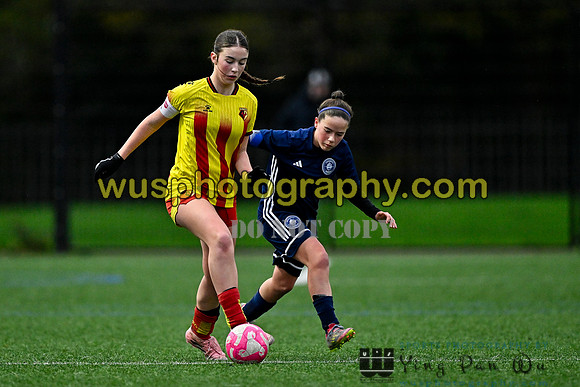 20251122-145735A AFC Greenwich Borough Academy Girls U14 v Watford FC Womens Academy U14