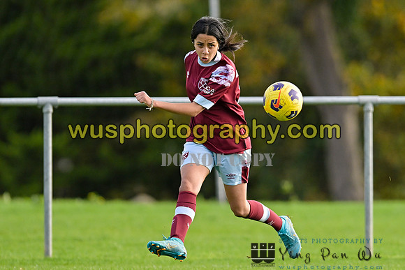 20221119-105553A Tottenham Hotspur Women FC Academy U15 v West Ham United Academy Girls U15