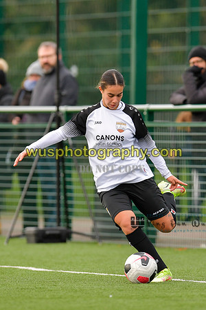 20211211-113453A West Ham United Academy Girls U16 v London Bees Academy U16