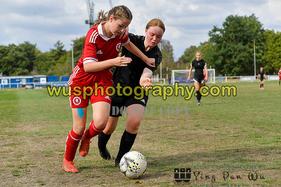 20220903-154035C Ebbsfleet United Girls U16 v Welling United Girls U16