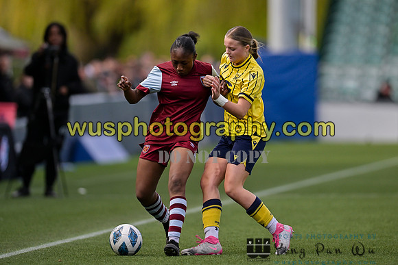 20240420-163830A West Ham United Academy Girls U16 v Oxford United Women U16