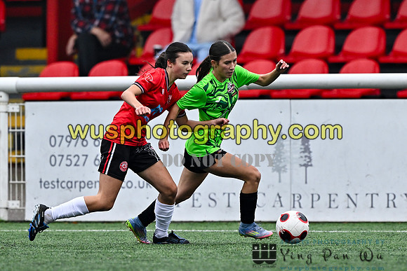 20251115-121011 Chatham Town FC Girls U15 Reds v Lewes FC Select Girls U15