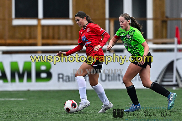 20251115-121430 Chatham Town FC Girls U15 Reds v Lewes FC Select Girls U15