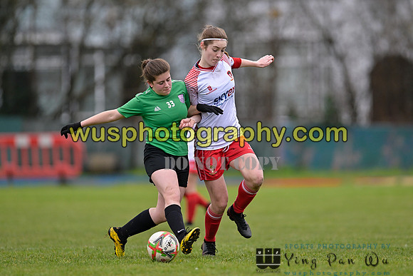 20230204-113545C Haringey Girls Academy Dev U16 v Hayes & Yeading United Girls U16