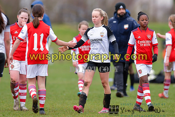 20220305-141834 London Bees Academy U14 v Arsenal FC Girls U13